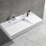 Hugi Modern Wall Hung Basin - 1000mm - B1375