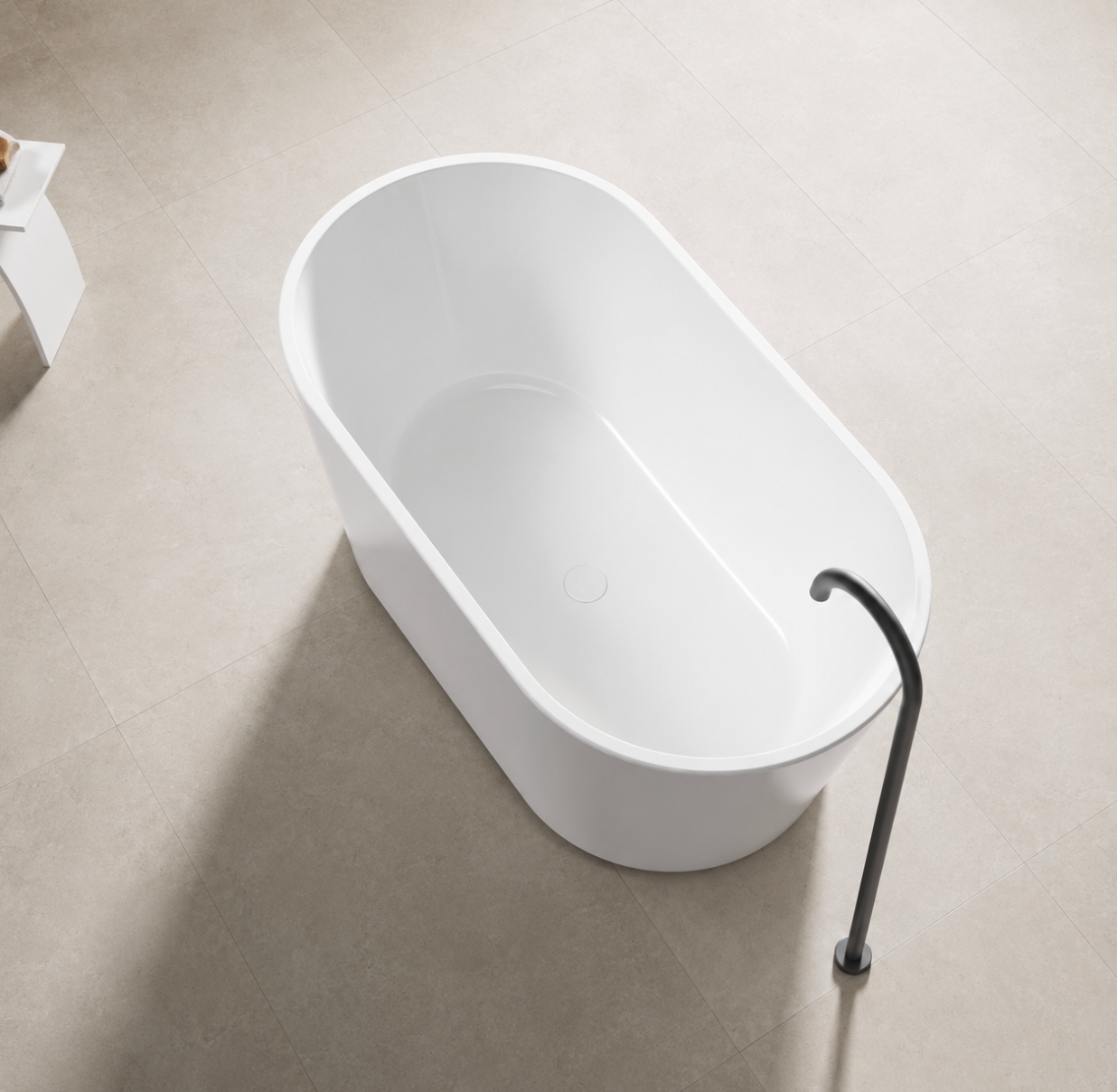 Kaha Acrylic Bathtub - 1350mm