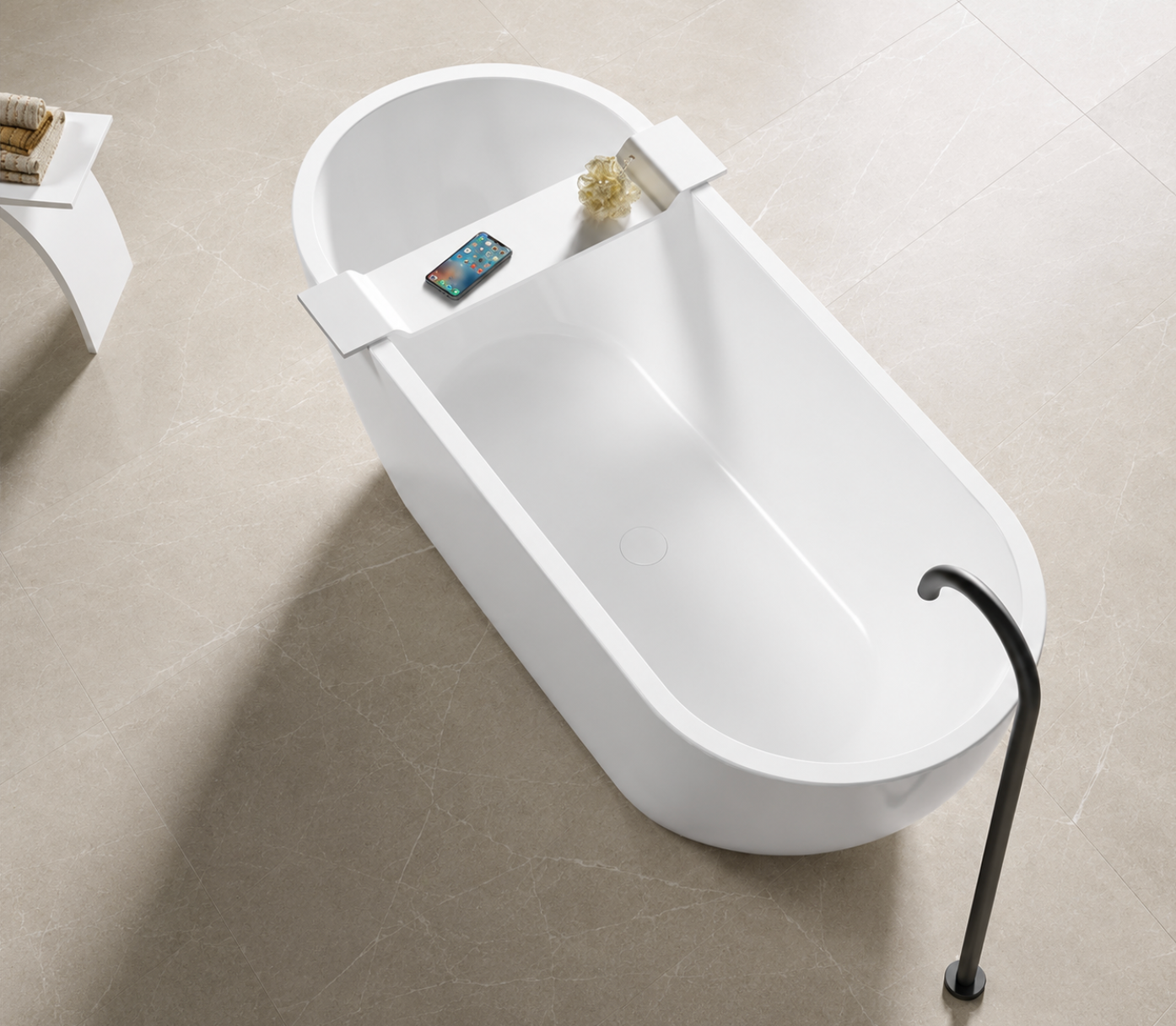 Kaha Acrylic Bathtub - 1500mm