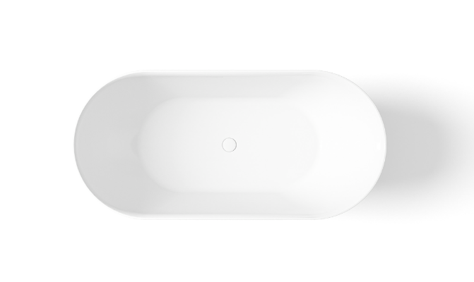 Kaha Acrylic Bathtub - 1530mm