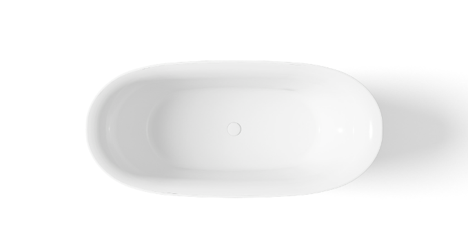 Kaha Acrylic Bathtub - 1600mm 