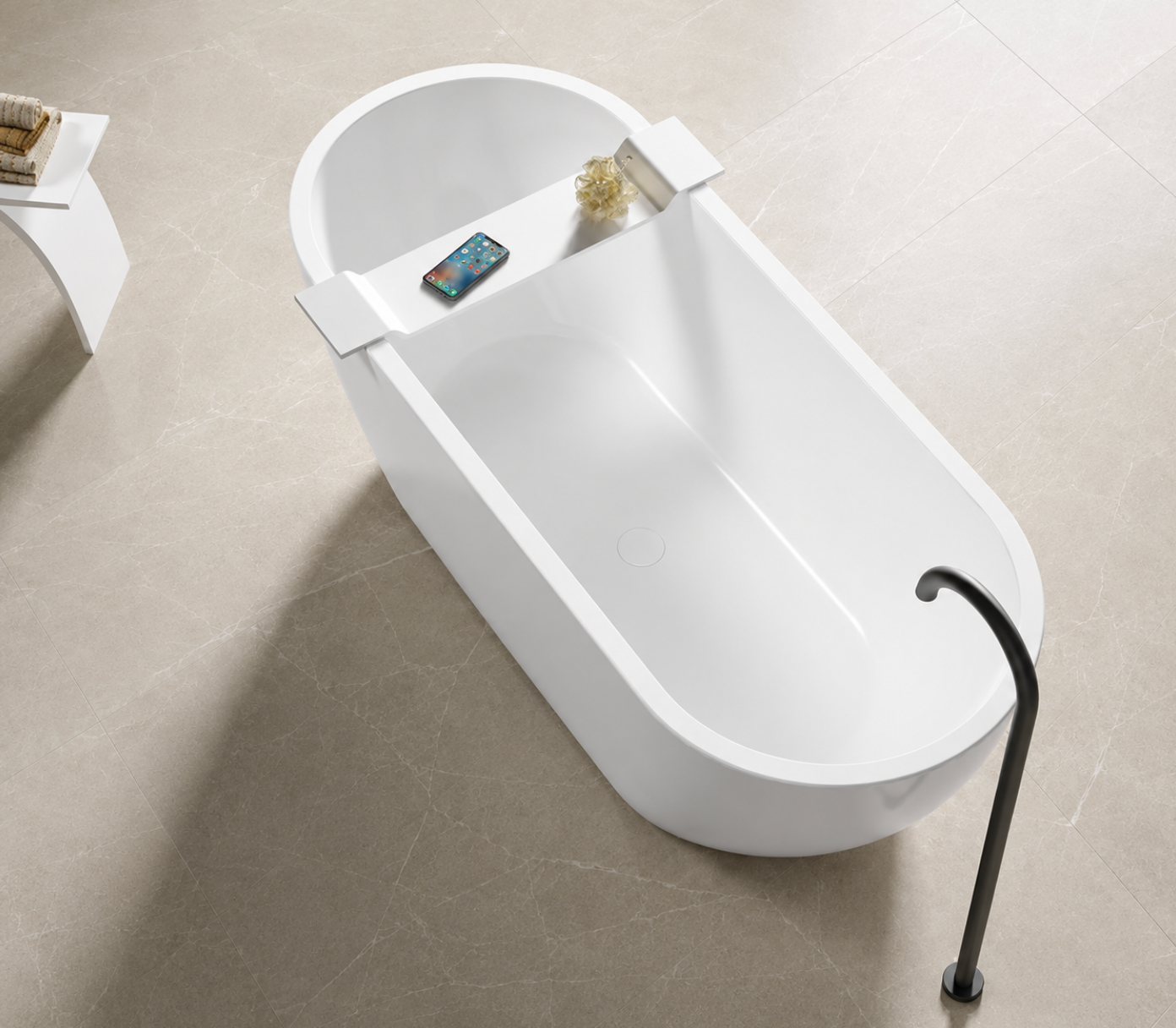 Kaha Acrylic Bathtub - 1700mm 
