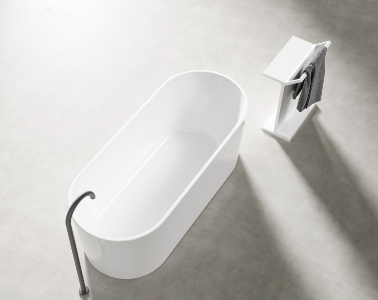 Kaha Acrylic Bathtub - 1700mm