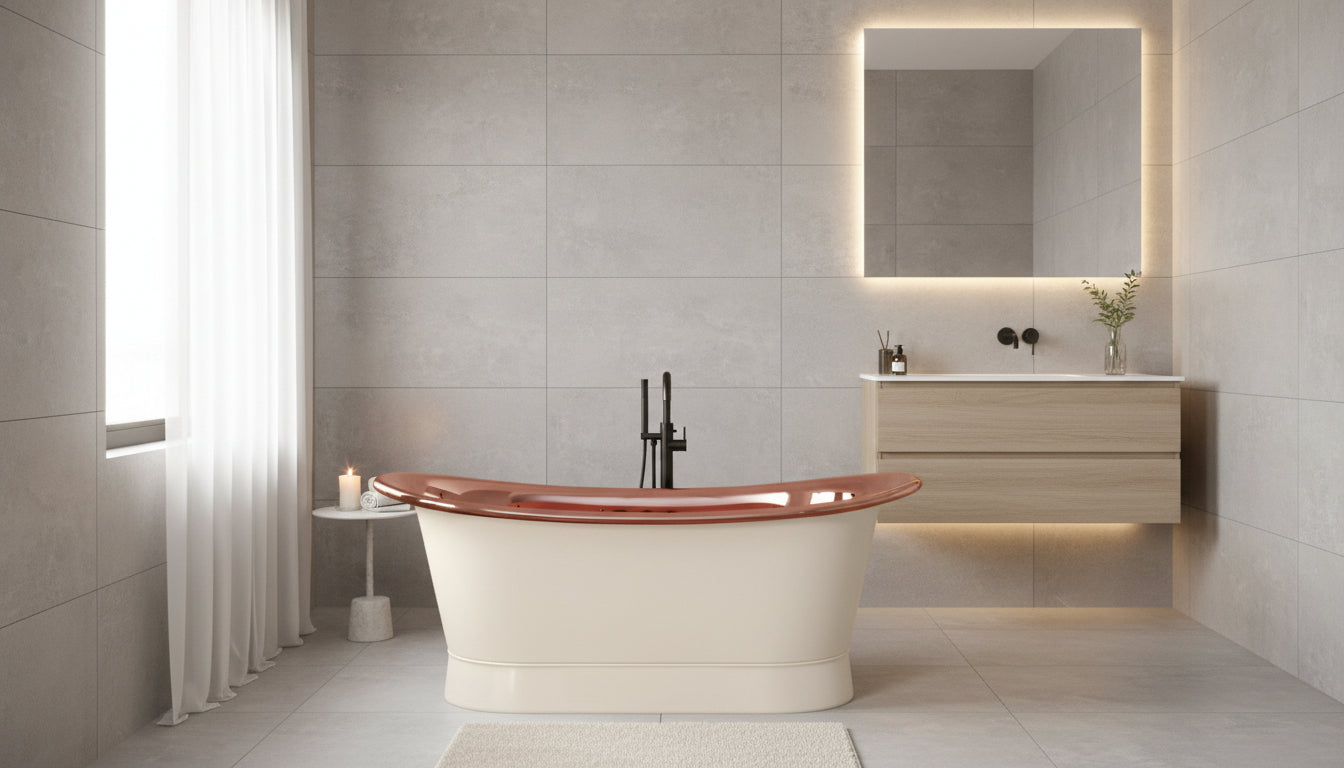 The Copper Bath Tub - Stonebaths Australia