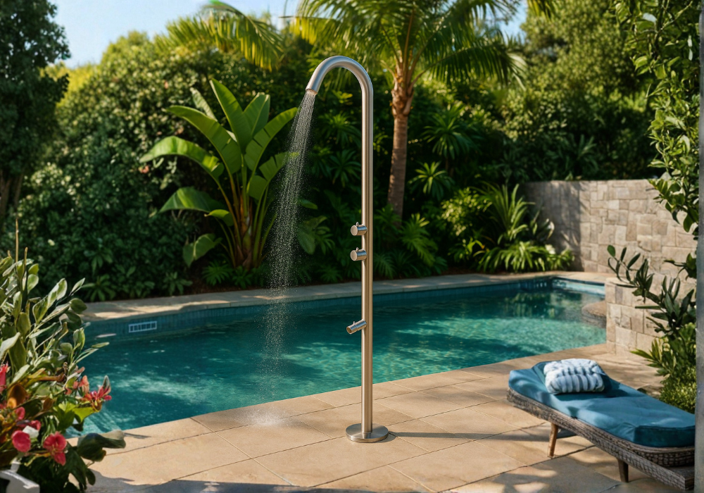 Manly Outdoor Freestanding Shower  - OSS30542