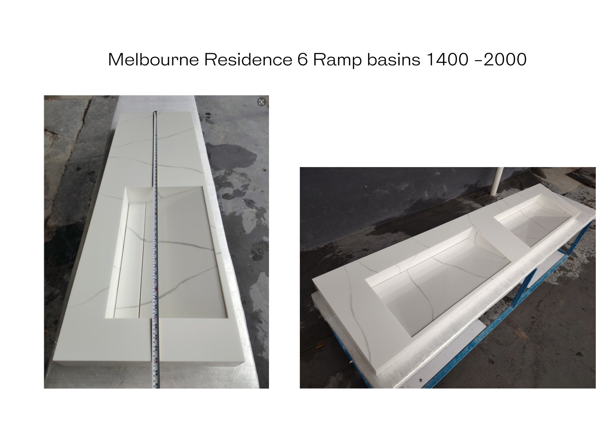 Ramp Basin Custom designed  550mm -3600mm