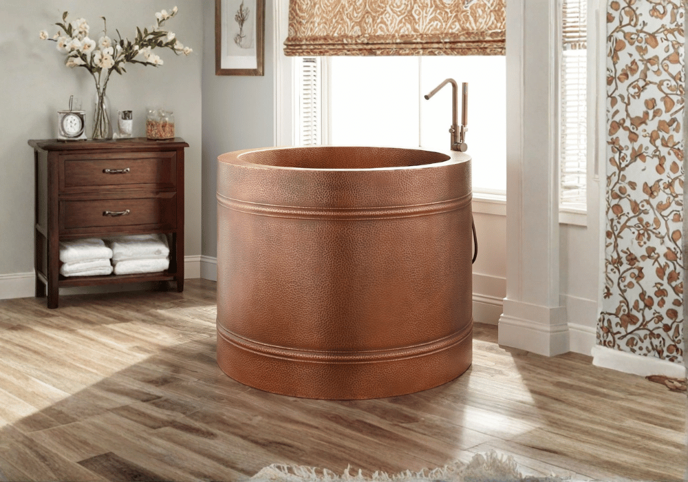 The Copper Bath Tub - Stonebaths Australia