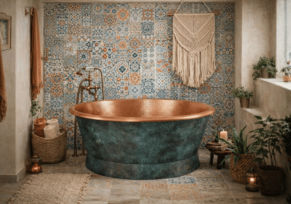 Rustic Copper Baths The Copper Bath Tub – Stonebaths