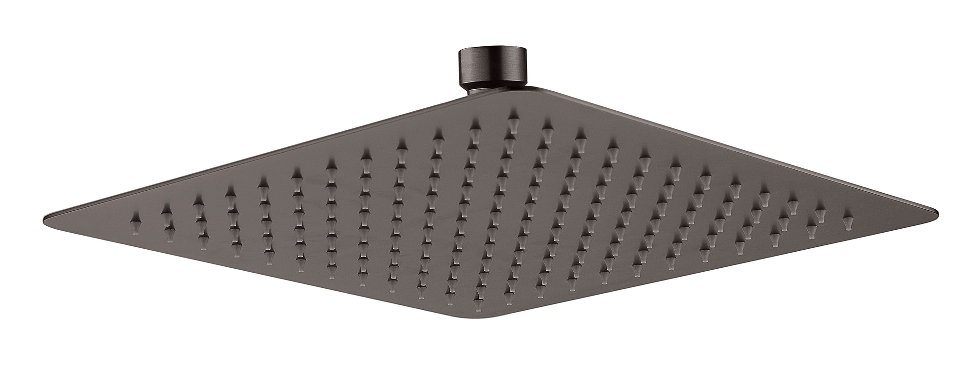 Square Shower Head 200mm - Brushed Gunmetal - SHOW10 200