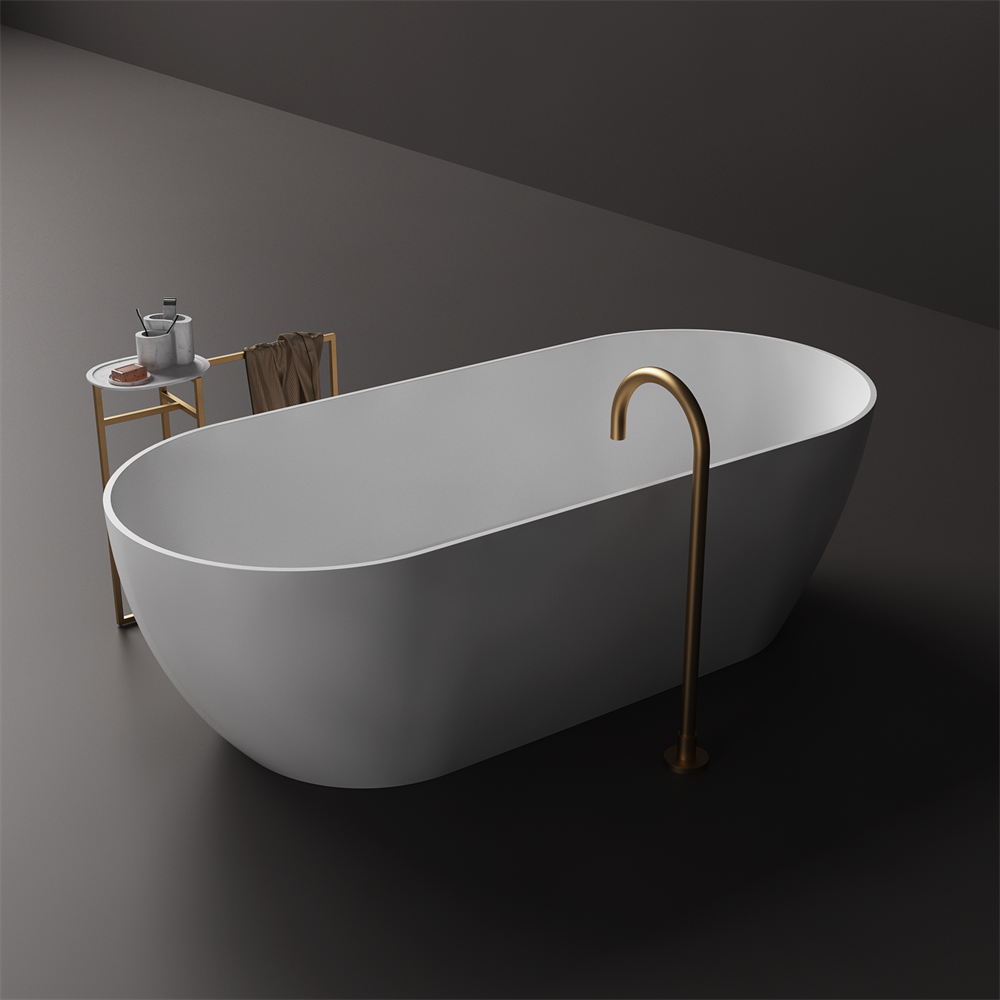Justina Stone Bath - Popular Design - 1800mm - ST12 1800