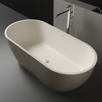 Justina Terrazzo Stone Baths, Whisper. Stonebaths.