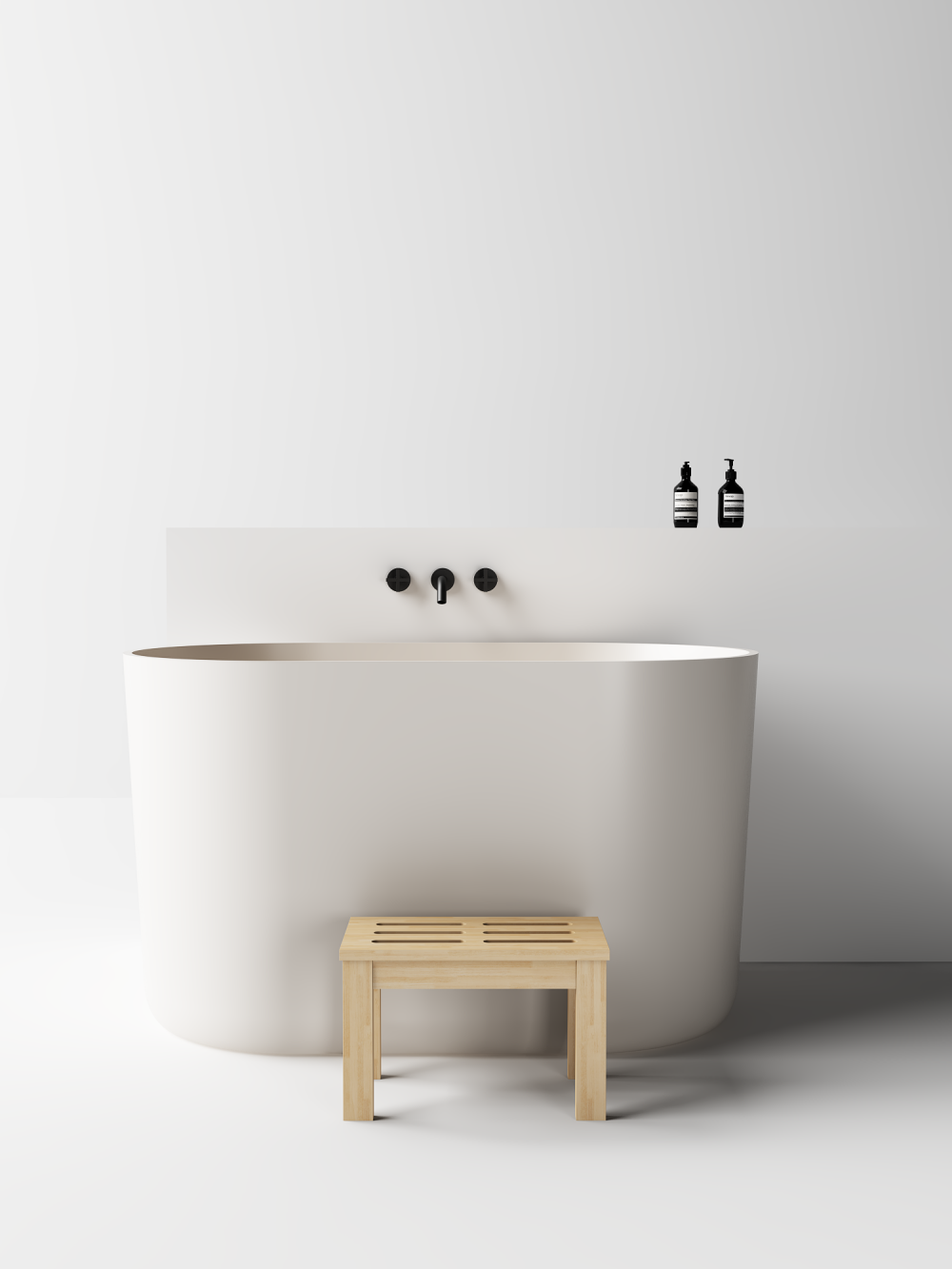 Toka Lite Seren - Japanese Stone Bath - 1300mm - ST93