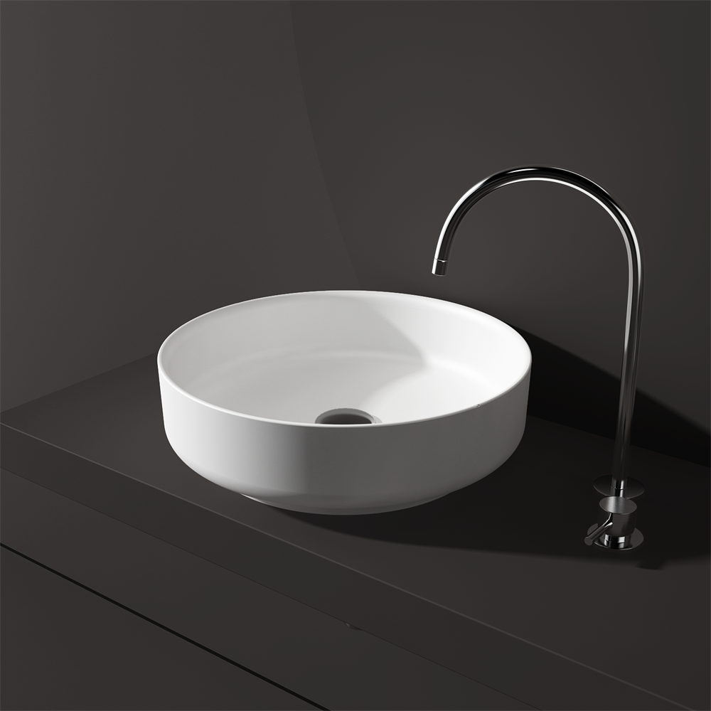 Slimline round basin - 450mm - STB81 T - Various Colours