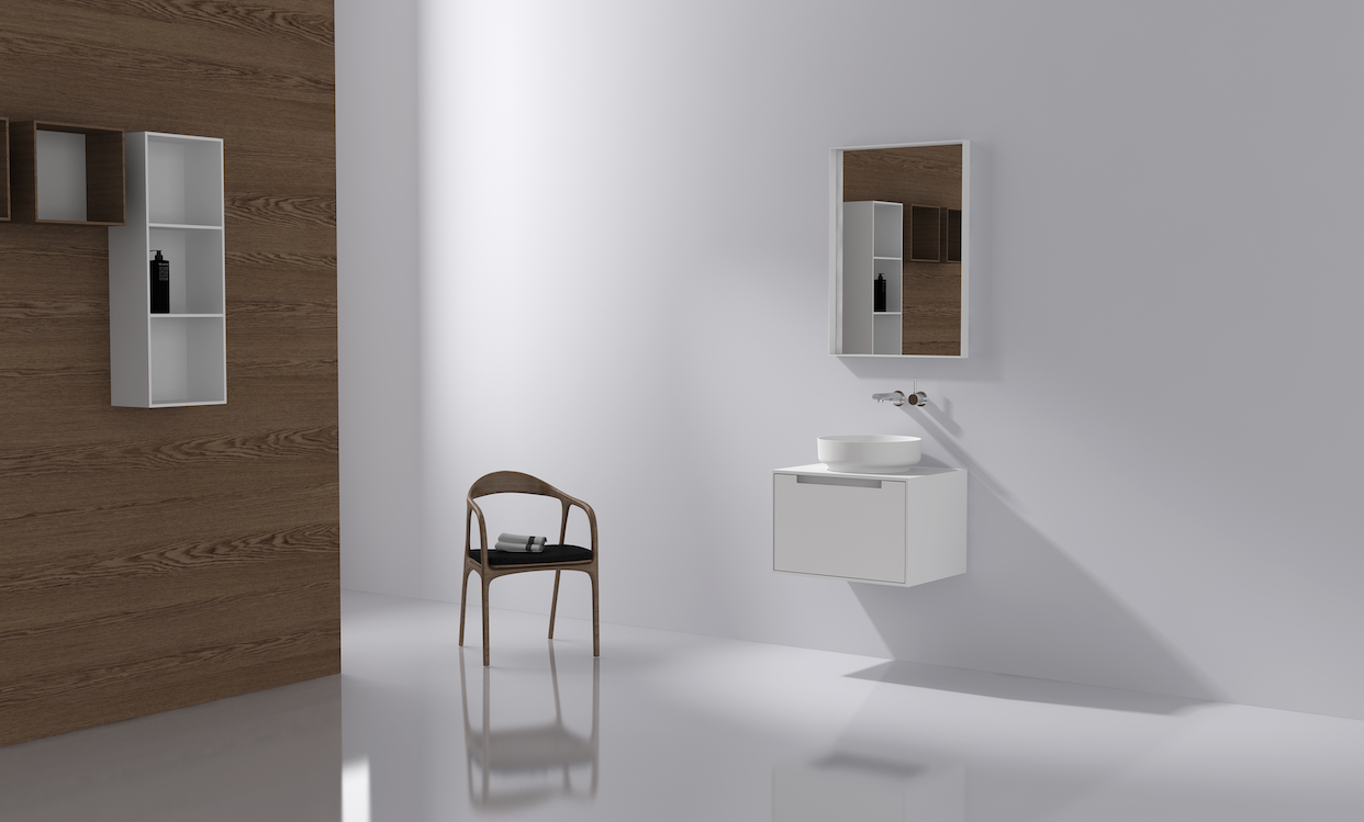 Wall Hung Vanity & Basin - 600mm - G38576/2968