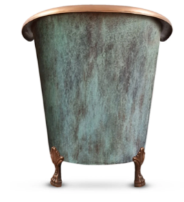 Rani Double Slipper Copper Clawfoot 1220mm - CB5070-D48