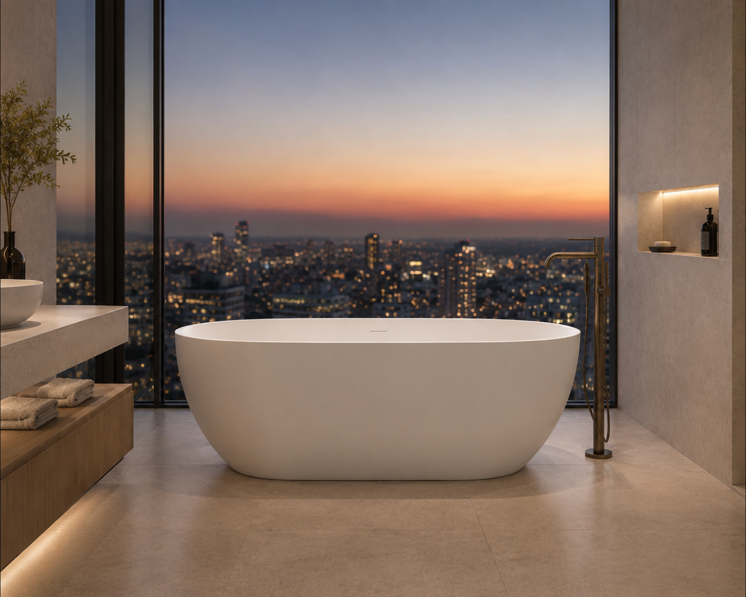 Kaha Stonebaths Classic Bath - 1700mm - KH019 1700