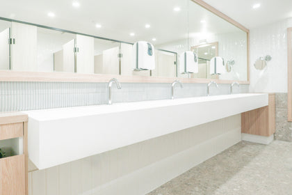 Ramp Basin 3600mm Wall Hung B3600 (Matt White)