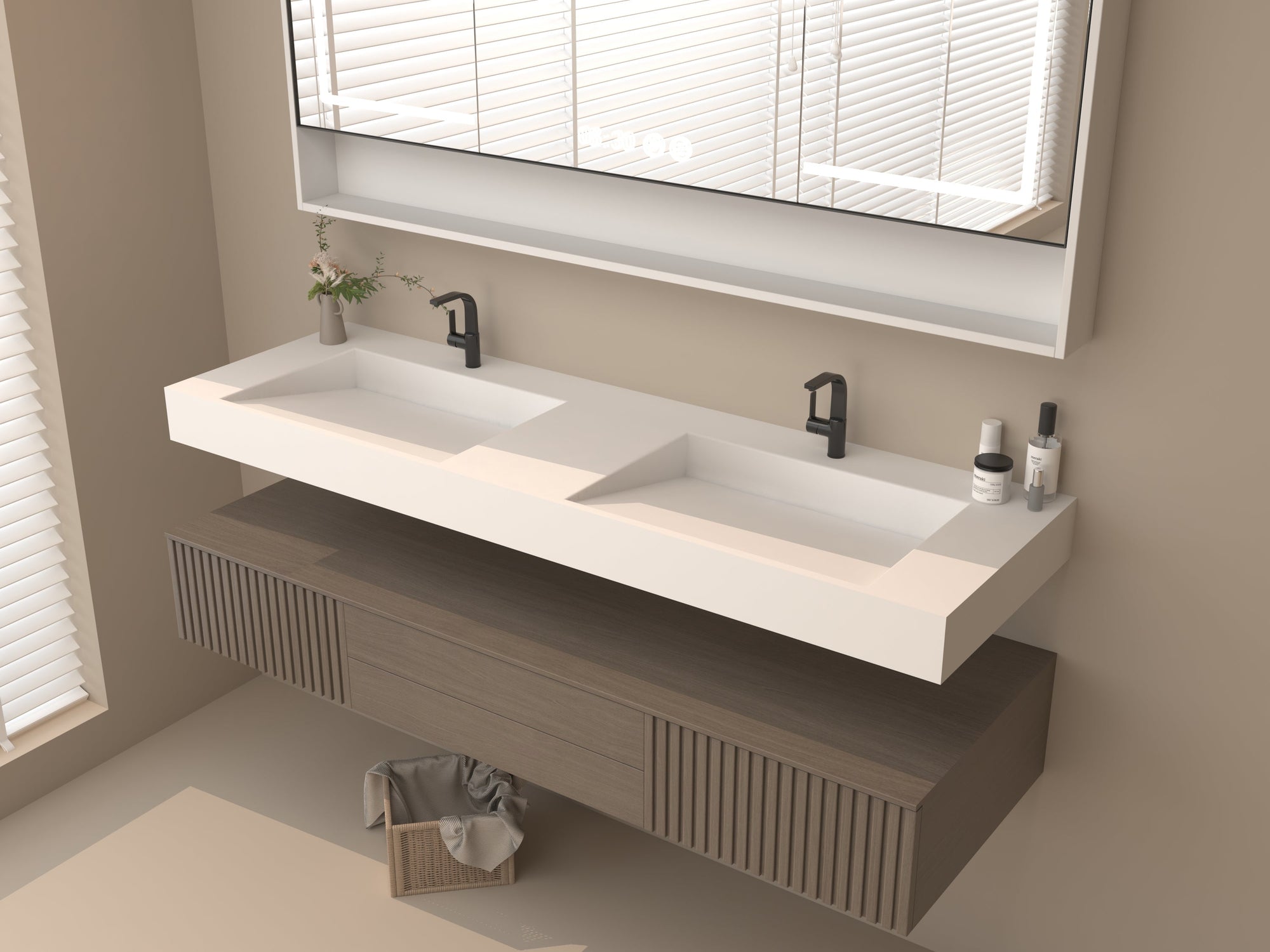 Ramp Basin Collection - Stonebaths Australia