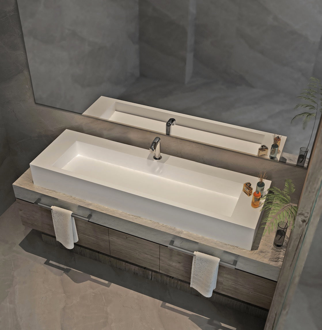 Ramp Basin Collection - Stonebaths Australia