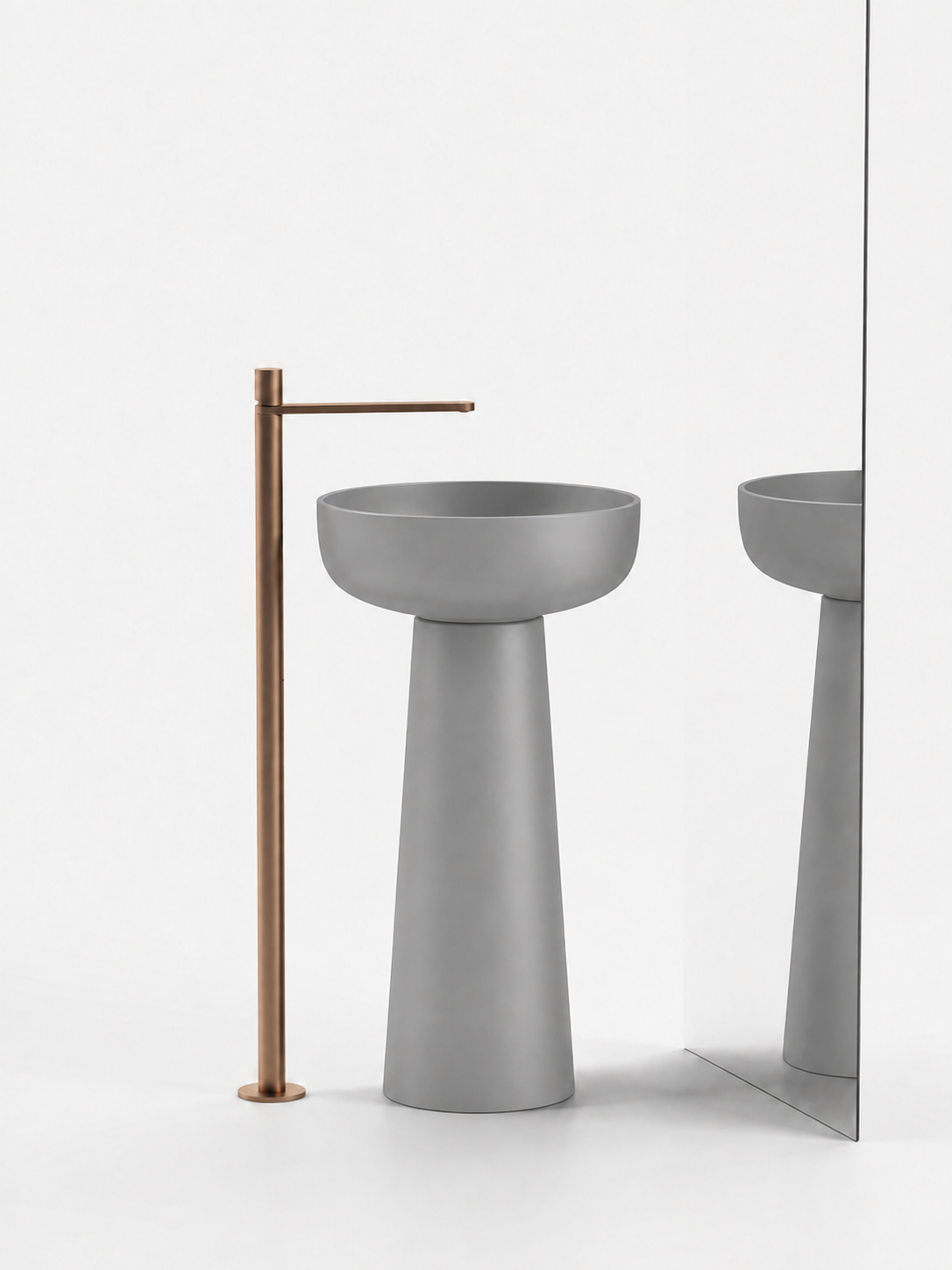 Toka Lite Pedestal Basin - 850mm - CSB99 850-450