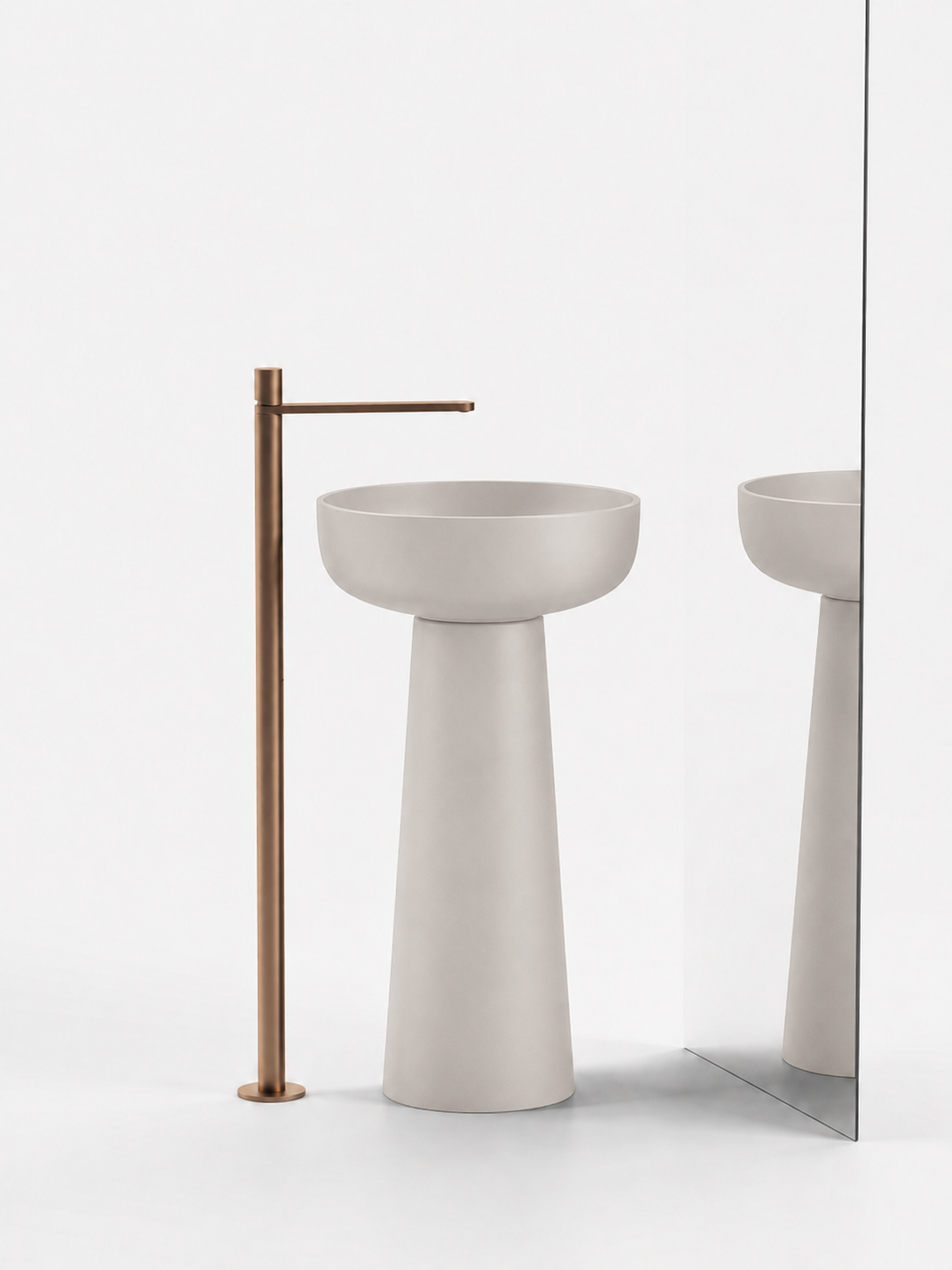 Toka Lite Pedestal Basin - 850mm - CSB99 850-450
