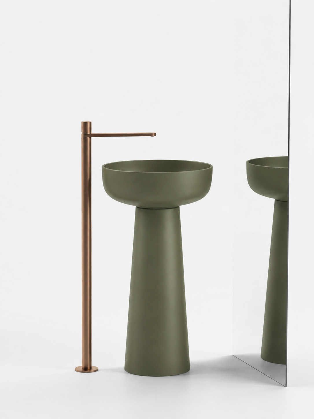 Toka Lite Pedestal Basin - 850mm - CSB99 850-450