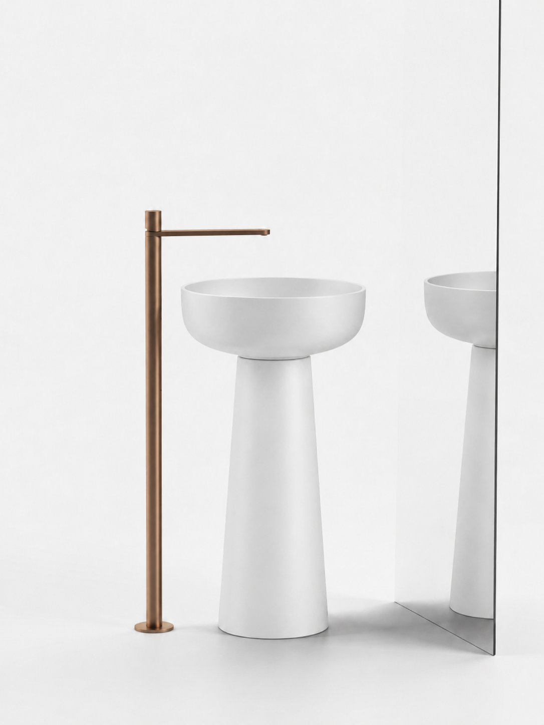 Toka Lite Pedestal Basin - 850mm - CSB99 850-450