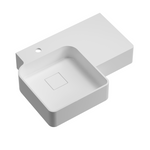 Toka Lite Compact Single Wall Mounted Basin - 680mm - WM03-680