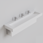 The Ramp Junior 100 Basin 1800mm Wall Hung Stone Basin
