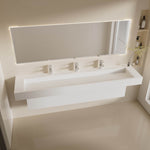 The Ramp Junior 100 Basin 2000mm Wall Hung Stone Basin