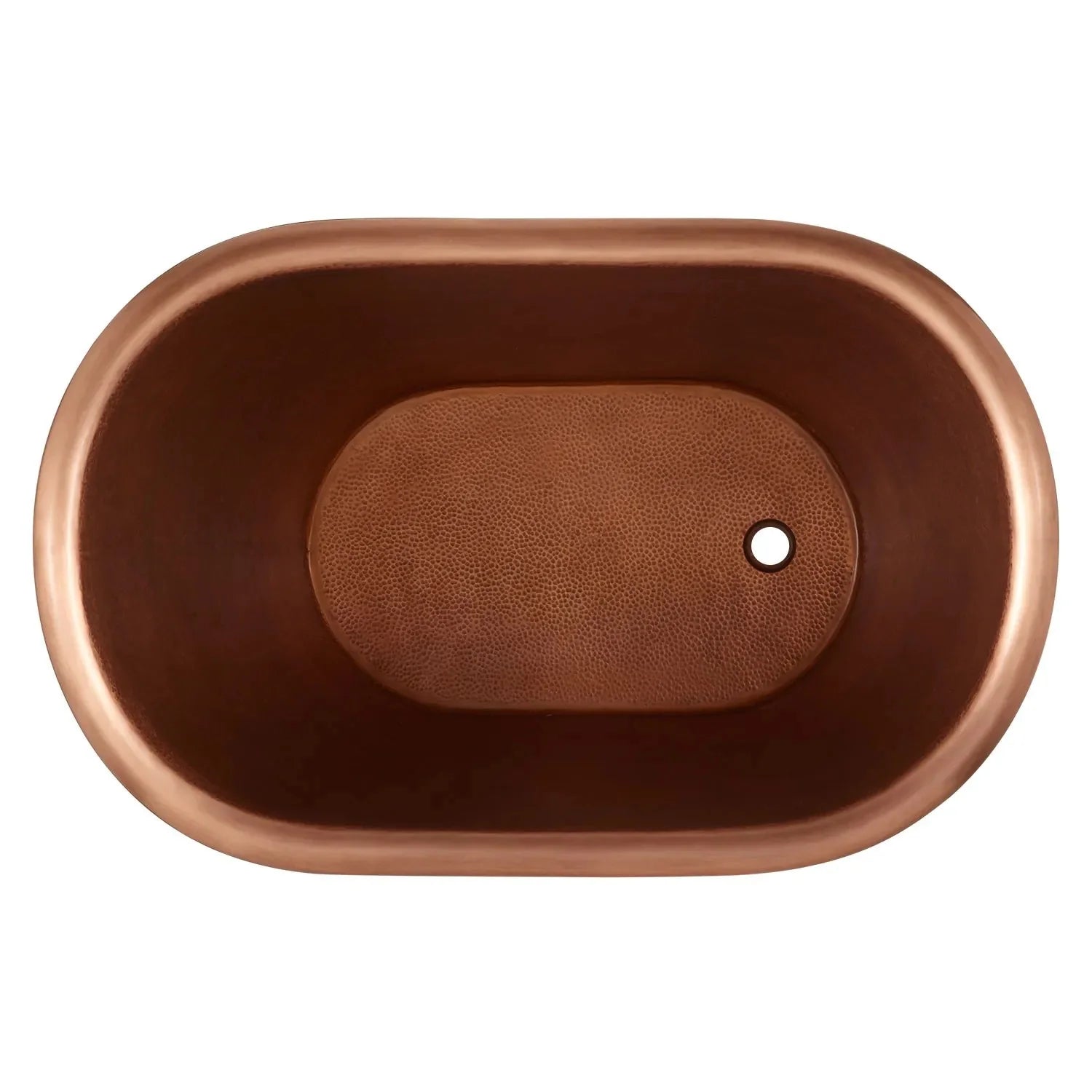 The Copper Bath Tub - Ahlia Hammered Slipper Clawfoot 1220mm -CB5050-D49