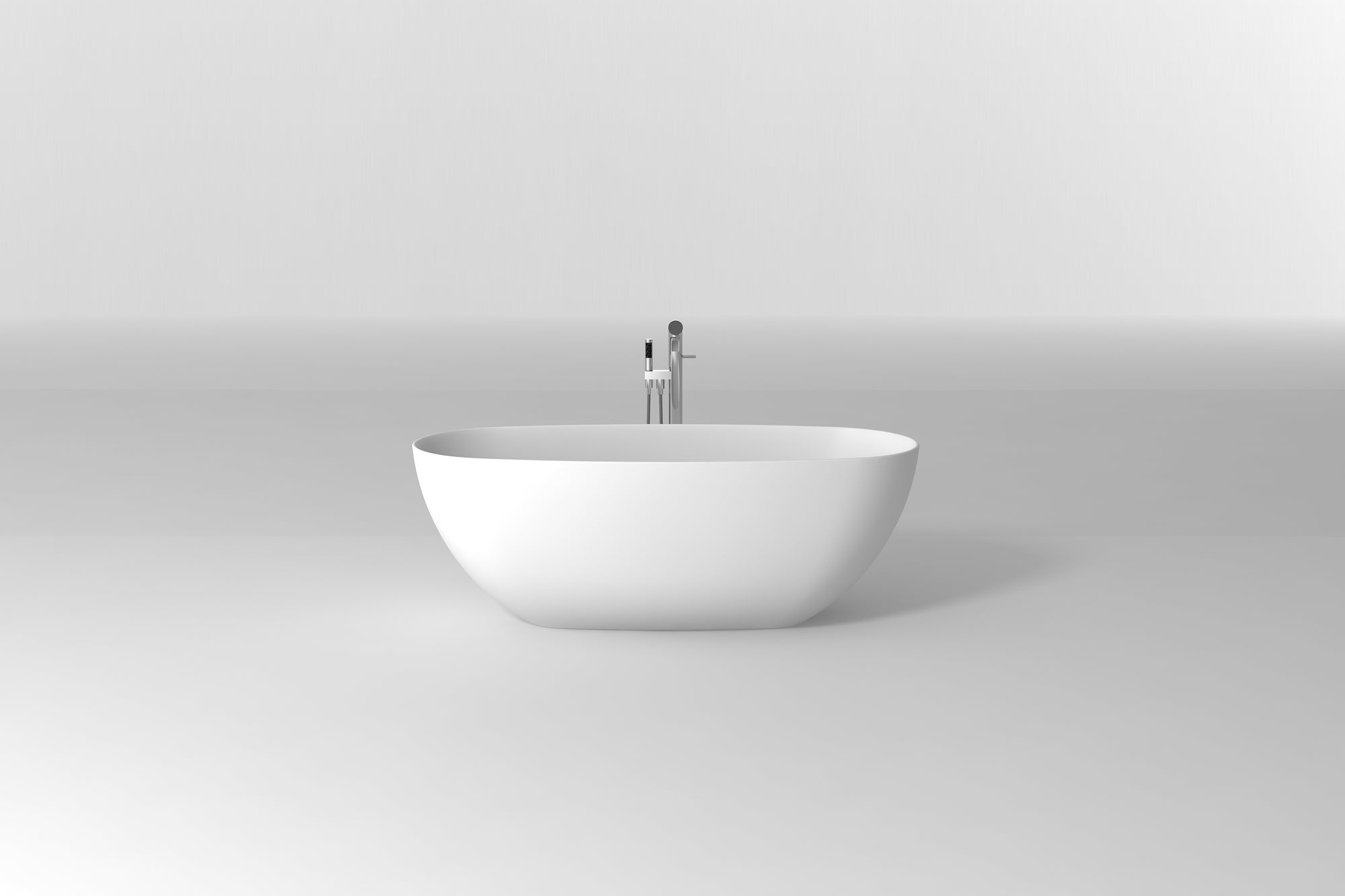 Gia Classic & Comfortable Stone Bath - 1600mm - G65134