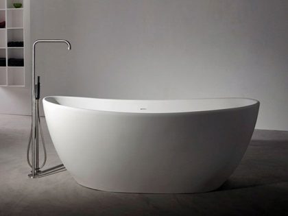 Vivienne ST24 1638mm, 1800mm stone bathtub