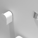 Toilet Roll Holder - Matte White - G01158