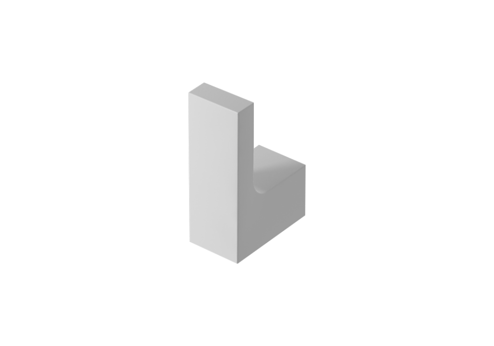Rectangular Robe Hook - 70mm - G01172 – Stonebaths