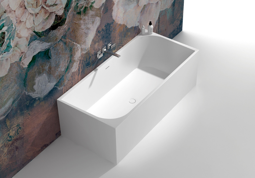 Gia Rectangle Box Shape Bath - 1700mm - G65110