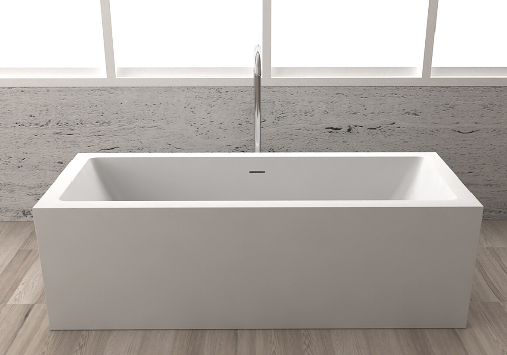 Gia Extra Large Square-Sided Bath - 1830mm - G65119