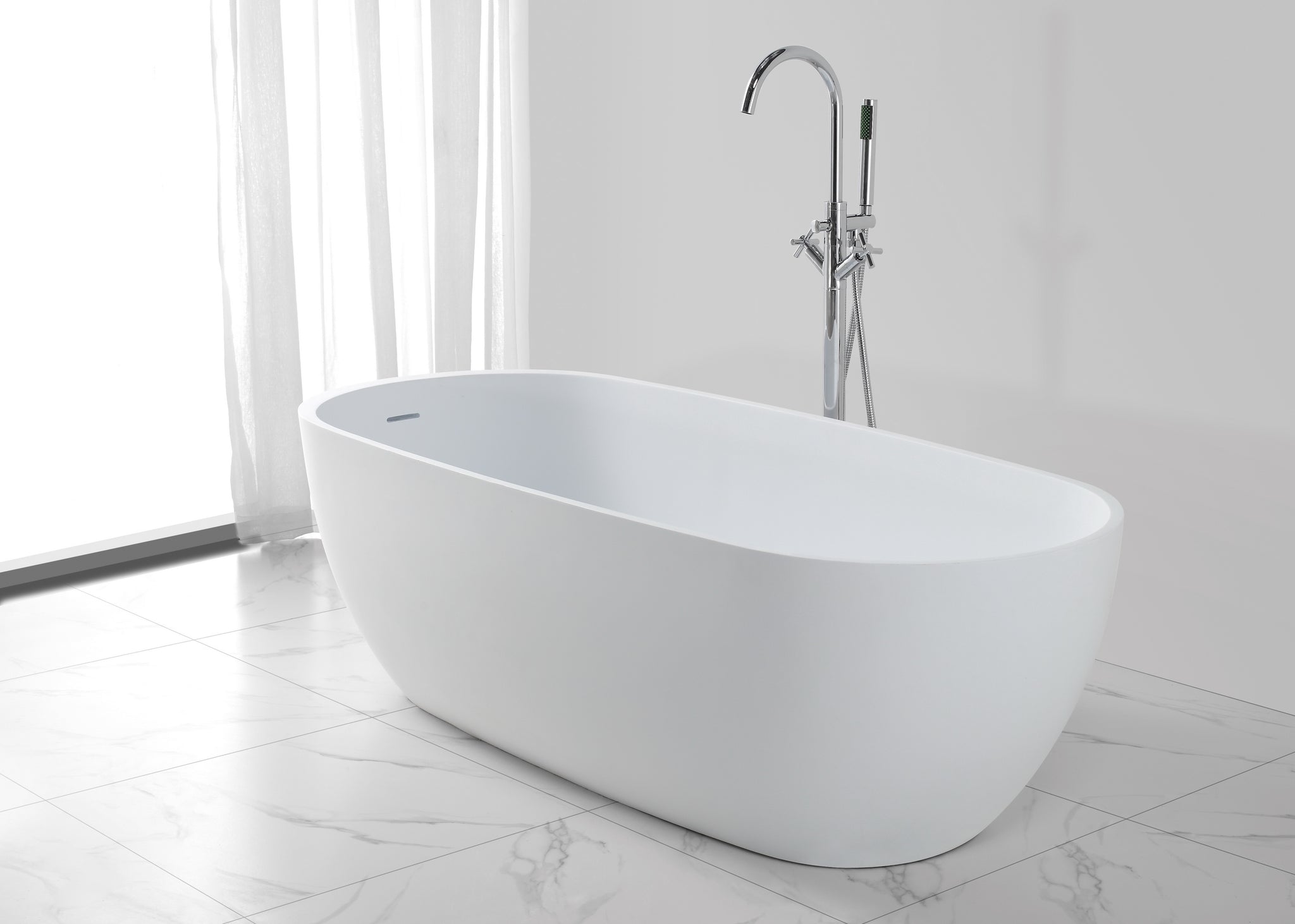 white Stone bathtubs