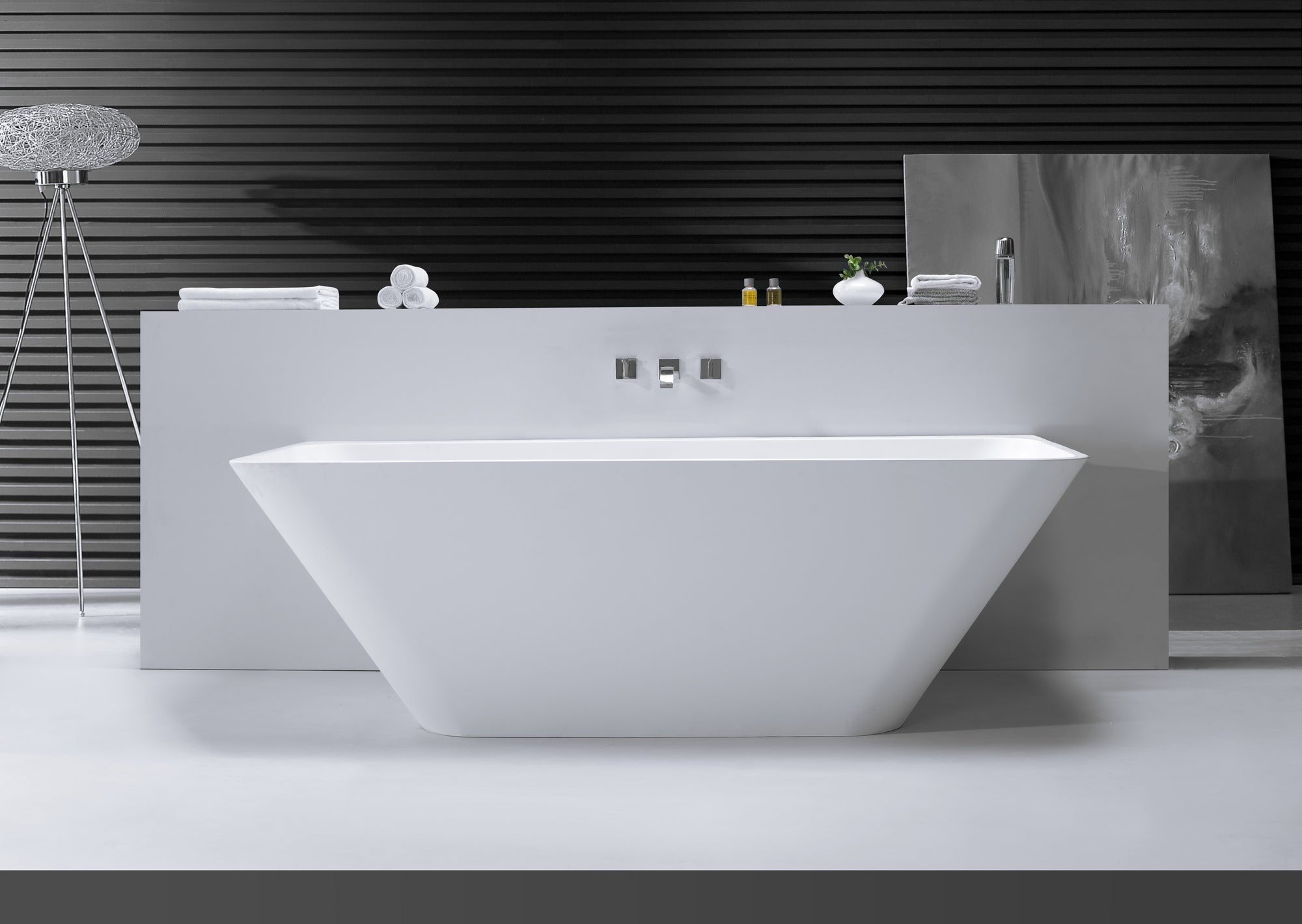 luxury stone bath tub