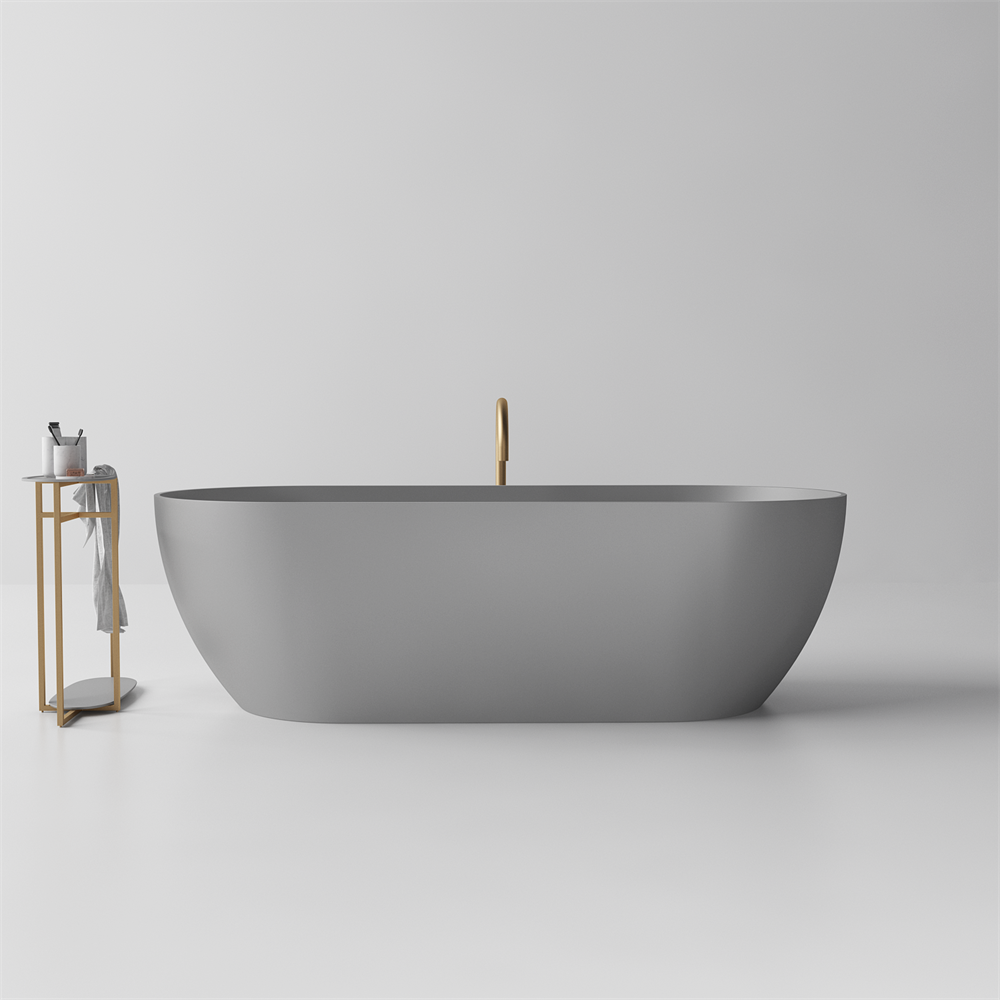 Justina Small Oval Stone Bath - Popular Design - 1500mm - ST12 1500