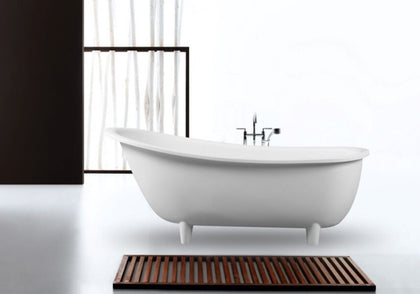 Toka Lite Olivier Stone Bath - Classic Victorian Bath - 1620mm - ST17