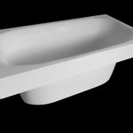 Toka Lite Emma Stone Bath - Semi Built-In - 1800mm - ST28-SBI