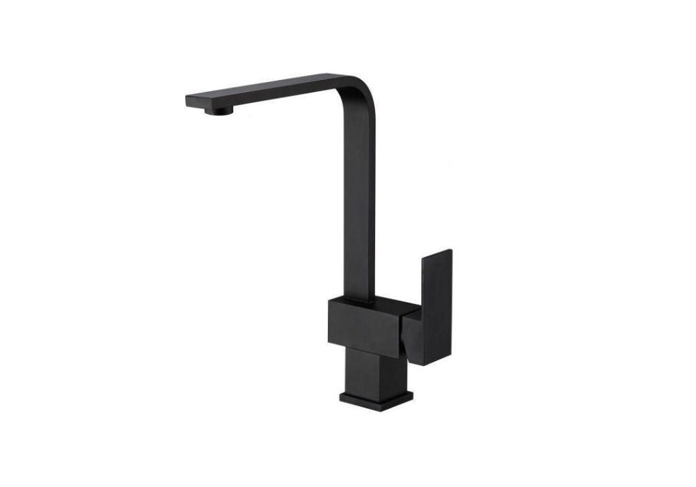 Swivel Kitchen Mixer - Matte Black - 360 Degree Swivel - ROC18B