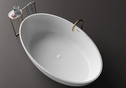 Toka Lite Gigi Large Oval Freestanding Bath - 1790mm - ST26 1790