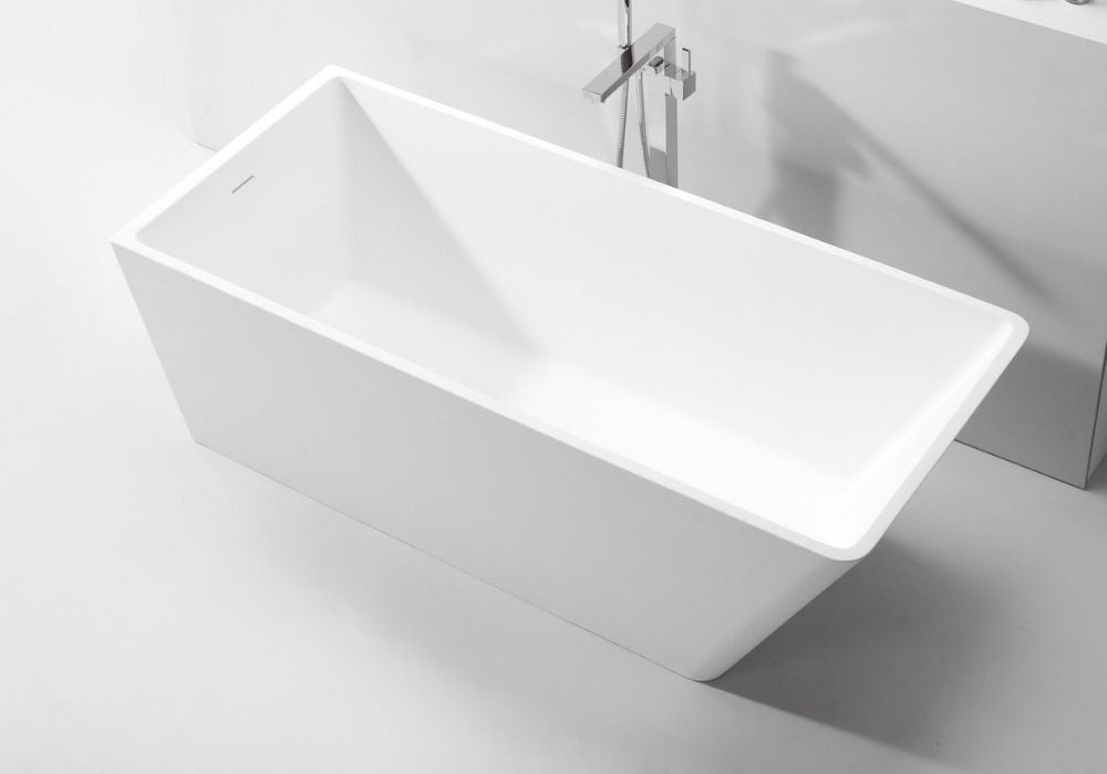 Hugi Freestanding Bath - Perfect For Small Spaces - 1670mm - B058