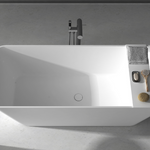 Gia Slimline Asymmetrical Bath - 1700mm - G65189